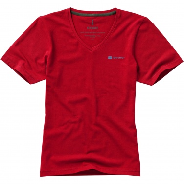 Logotrade advertising product image of: Kawartha short sleeve ladies T-shirt, red