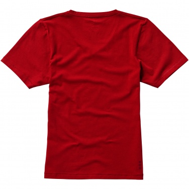 Logo trade corporate gift photo of: Kawartha short sleeve ladies T-shirt, red