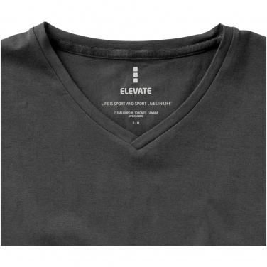 Logotrade promotional giveaway picture of: Kawartha short sleeve ladies T-shirt, dark grey