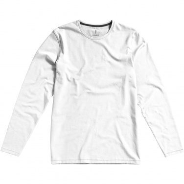 Logotrade promotional giveaways photo of: Ponoka long sleeve T-shirt, white