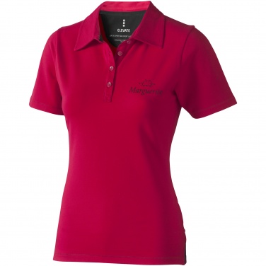 Logo trade promotional merchandise image of: Markham short sleeve ladies polo