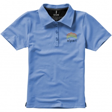 Logo trade promotional merchandise picture of: Markham short sleeve ladies polo