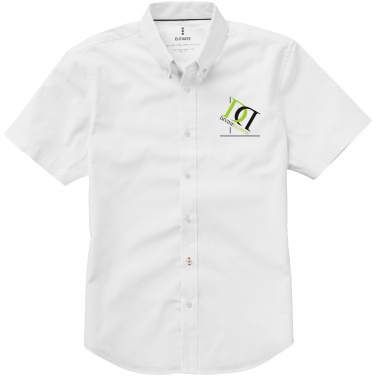 Logotrade advertising product picture of: Manitoba short sleeve shirt, white