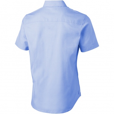 Logo trade promotional items picture of: Manitoba short sleeve shirt, light blue