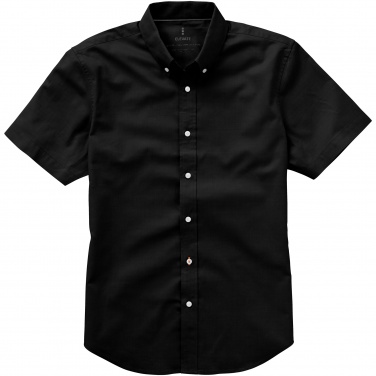 Logotrade corporate gift image of: Manitoba short sleeve shirt, black