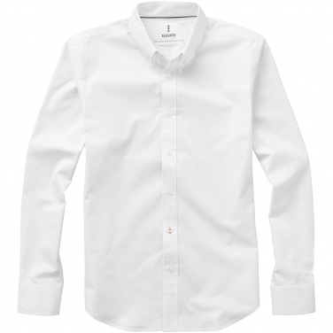 Logo trade promotional products image of: Vaillant long sleeve shirt, white