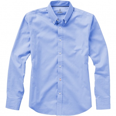 Logo trade promotional gifts image of: Vaillant long sleeve shirt, light blue