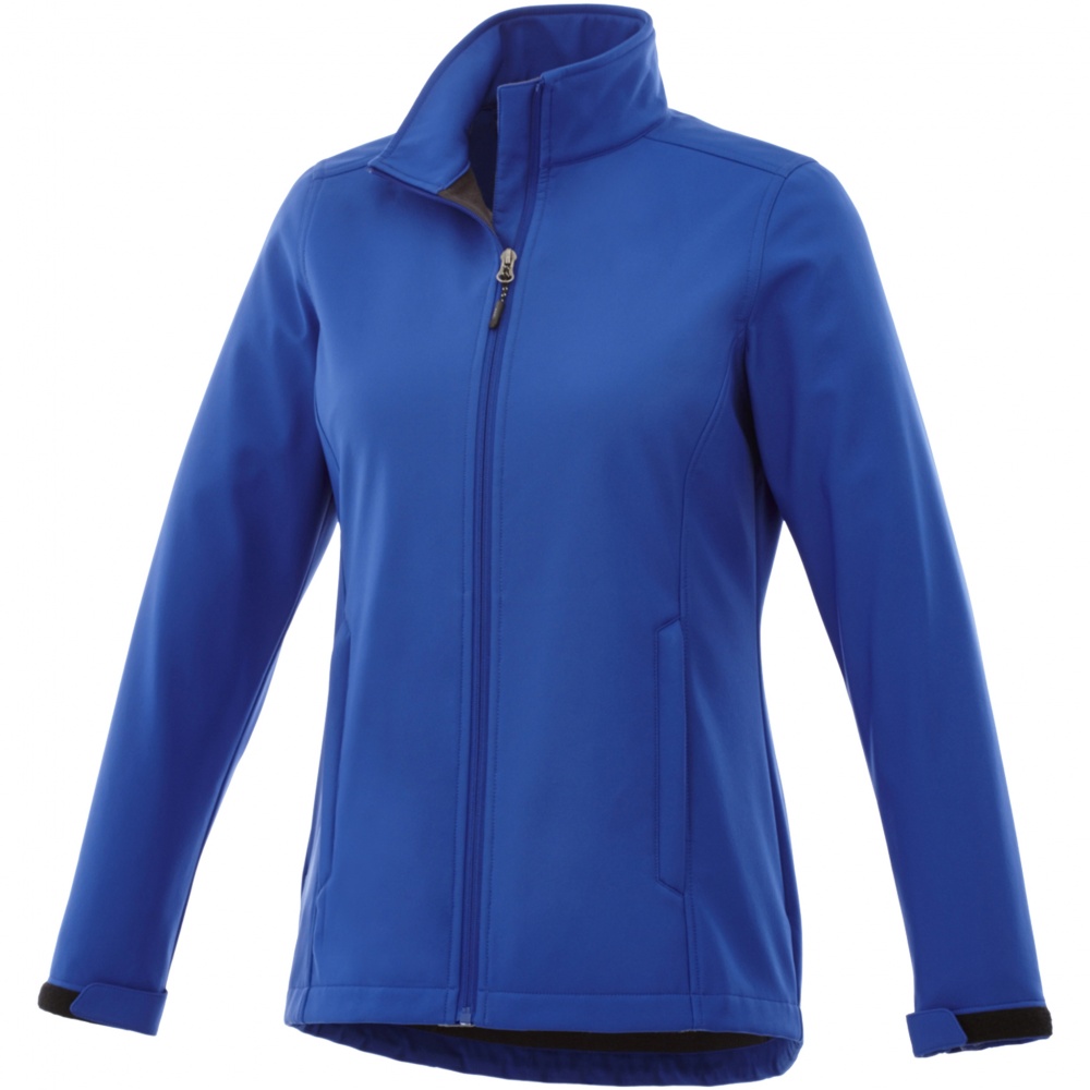 Logotrade promotional products photo of: Maxson softshell ladies jacket, blue