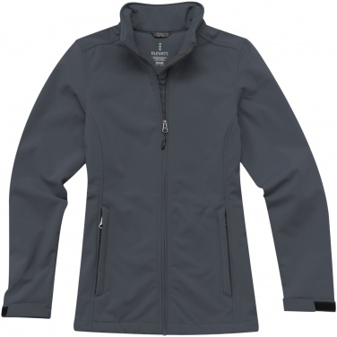 Logotrade promotional giveaways photo of: Maxson softshell ladies jacket, grey