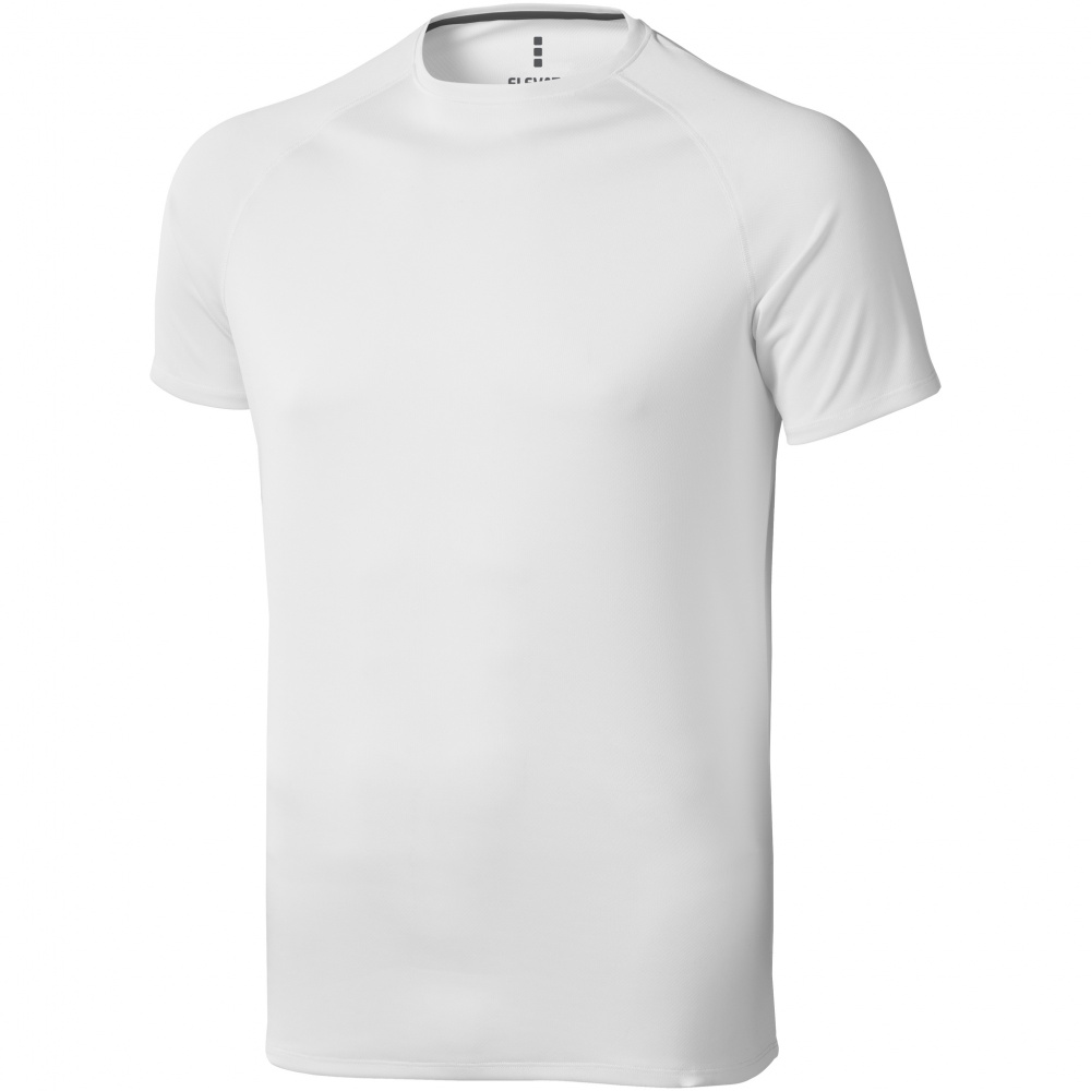 Logotrade promotional items photo of: Niagara short sleeve T-shirt, white