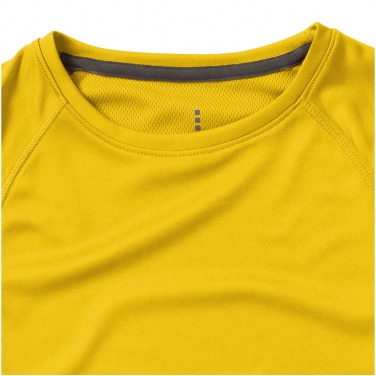 Logo trade promotional products picture of: Niagara short sleeve T-shirt, yellow