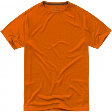 Logo trade promotional items image of: Niagara short sleeve T-shirt, orange