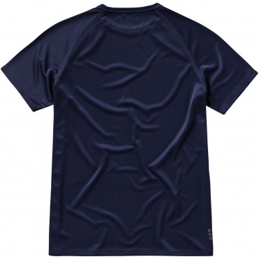 Logo trade promotional merchandise image of: Niagara short sleeve T-shirt, navy