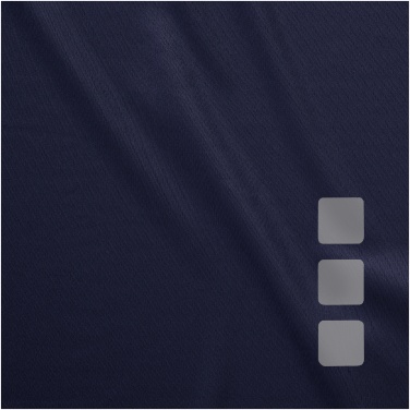 Logotrade promotional gift picture of: Niagara short sleeve T-shirt, navy