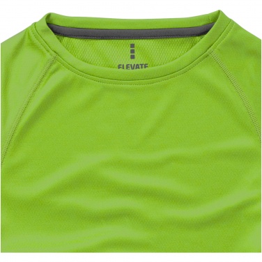 Logo trade promotional items picture of: Niagara short sleeve T-shirt, light green