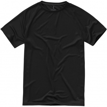 Logotrade business gift image of: Niagara short sleeve T-shirt, black