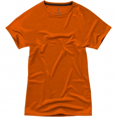 Logotrade business gift image of: Niagara short sleeve ladies T-shirt, orange