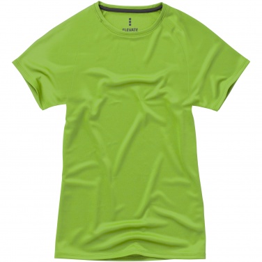 Logotrade promotional product picture of: Niagara short sleeve ladies T-shirt, light green