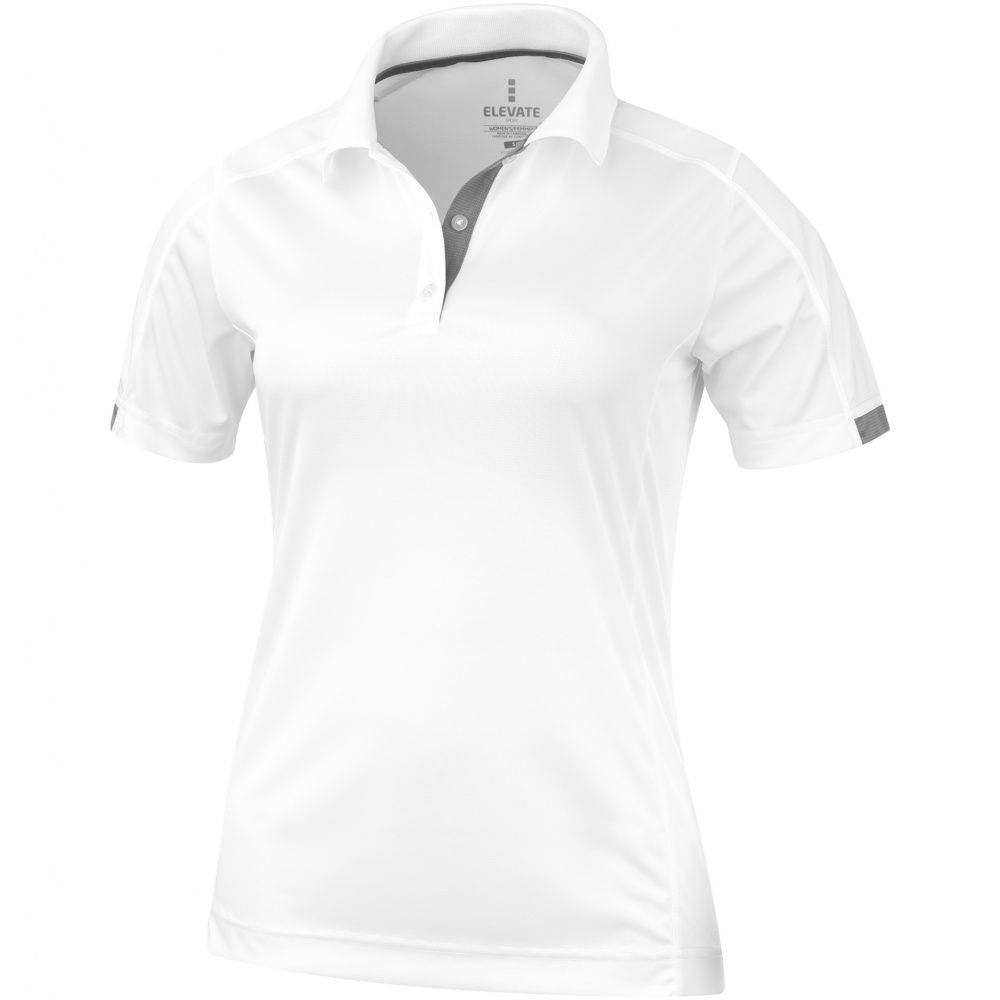 Logo trade corporate gifts image of: Kiso short sleeve ladies polo