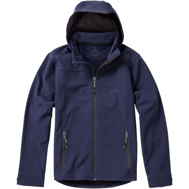 Logotrade promotional item image of: Langley softshell jacket, navy