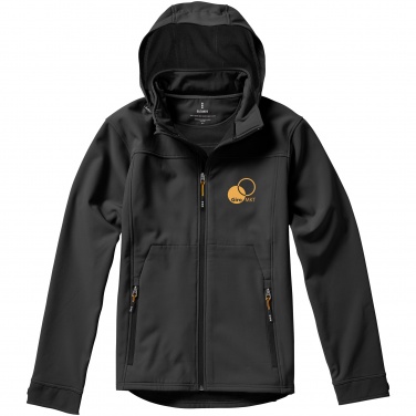 Logotrade corporate gifts photo of: Langley softshell jacket, dark grey