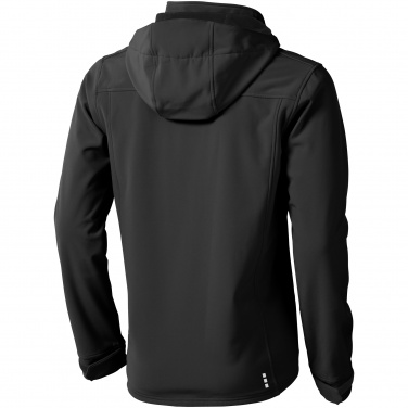 Logotrade corporate gift image of: Langley softshell jacket, dark grey