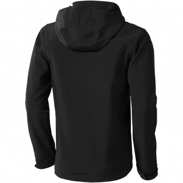 Logotrade promotional giveaway picture of: Langley softshell jacket, black