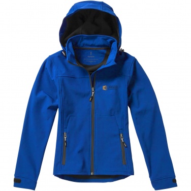 Logotrade business gifts photo of: Langley softshell ladies jacket, blue