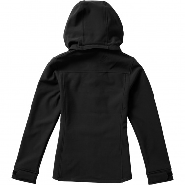 Logotrade promotional products photo of: Langley softshell ladies jacket, black