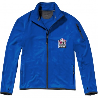 Logo trade promotional giveaways image of: Mani power fleece full zip jacket