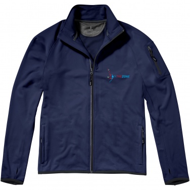 Logo trade promotional products image of: Mani power fleece full zip jacket