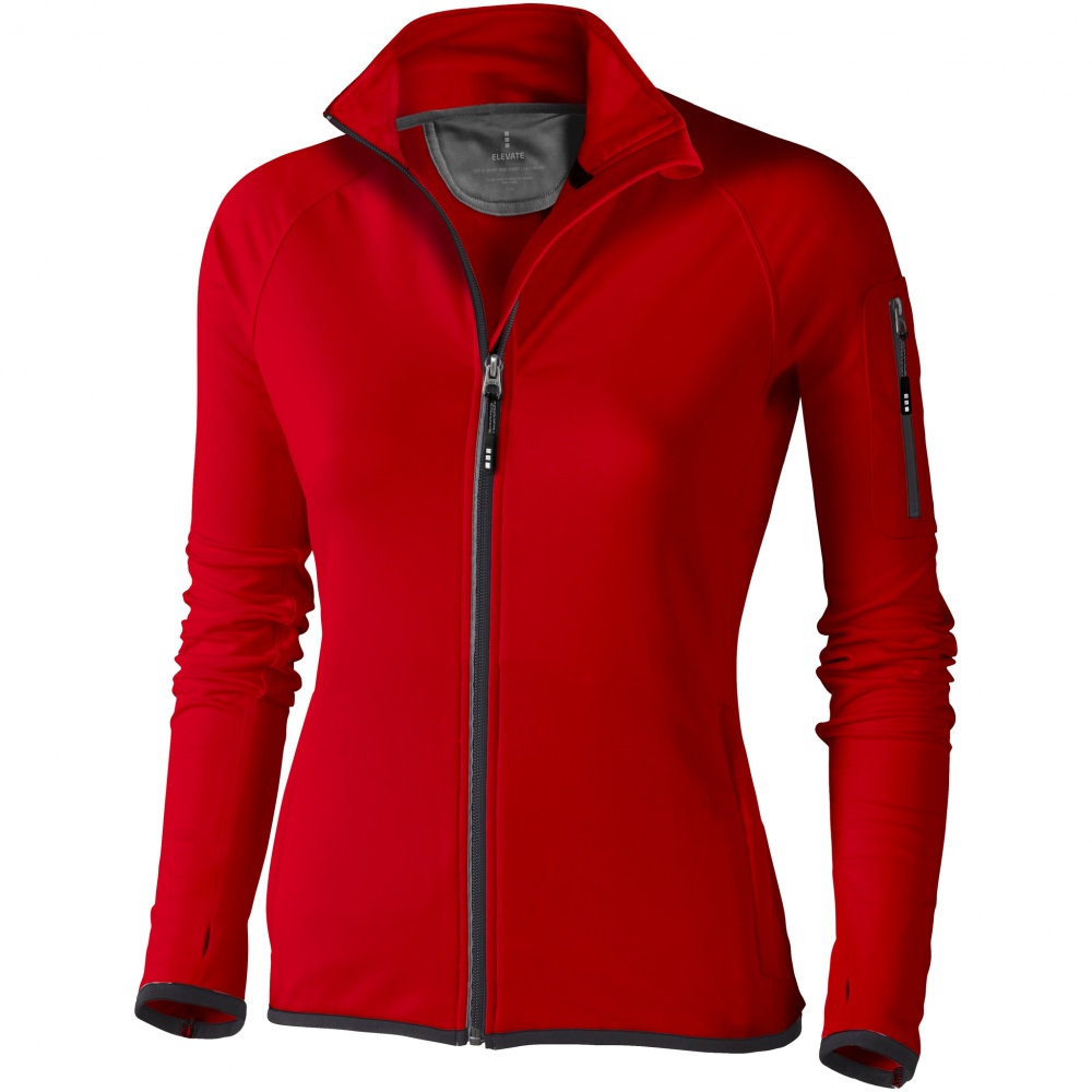 Logo trade promotional item photo of: Mani power fleece full zip ladies jacket