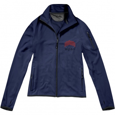 Logo trade promotional item photo of: Mani power fleece full zip ladies jacket