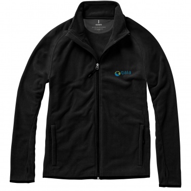 Logo trade corporate gift photo of: Brossard micro fleece full zip jacket