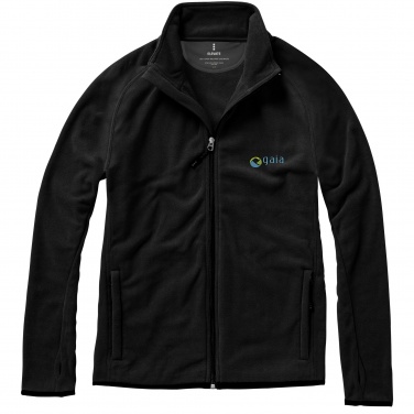 Logo trade promotional merchandise photo of: Brossard micro fleece full zip jacket