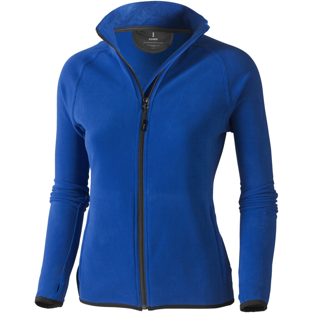 Logotrade promotional gift picture of: Brossard micro fleece full zip ladies jacket