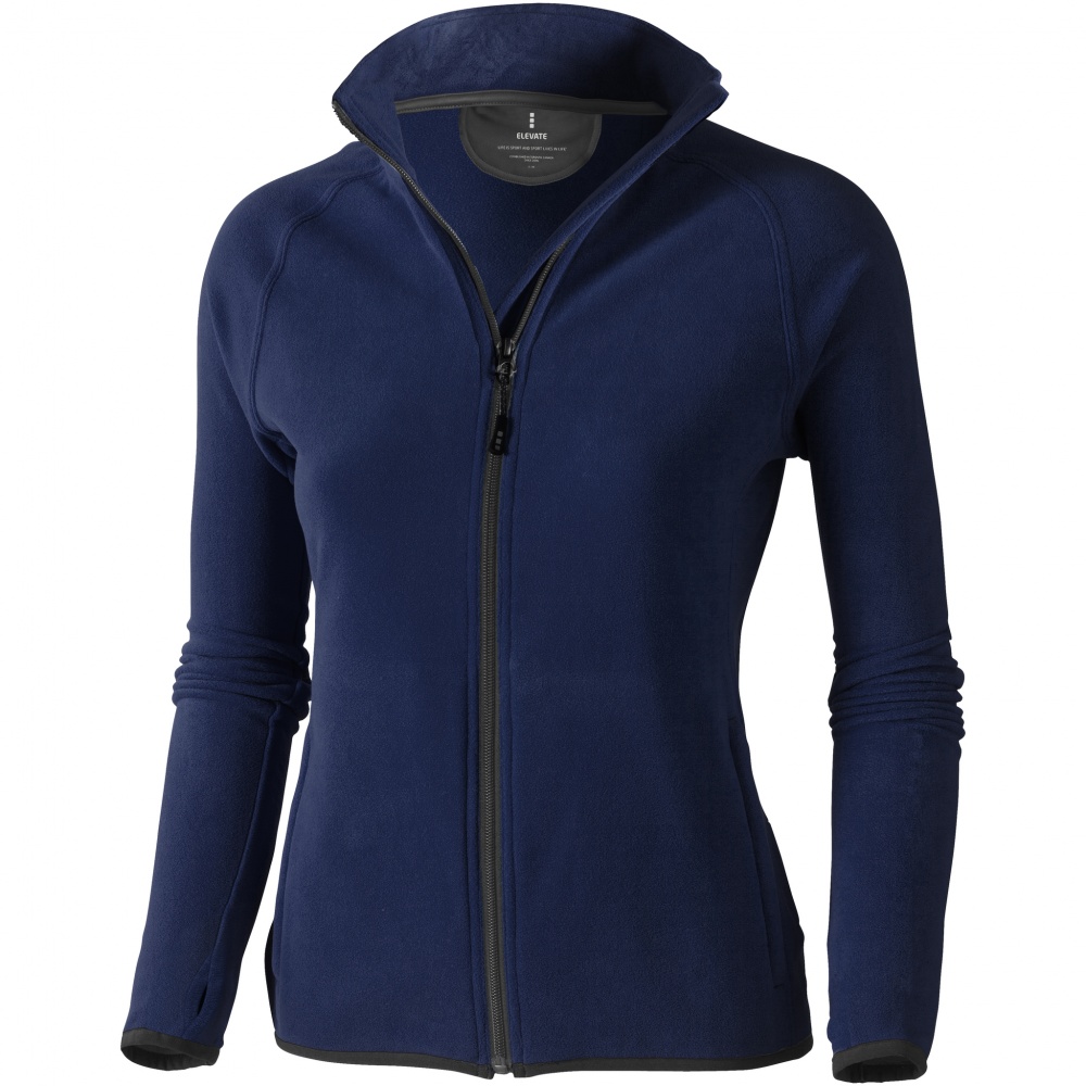 Logotrade promotional gift picture of: Brossard micro fleece full zip ladies jacket