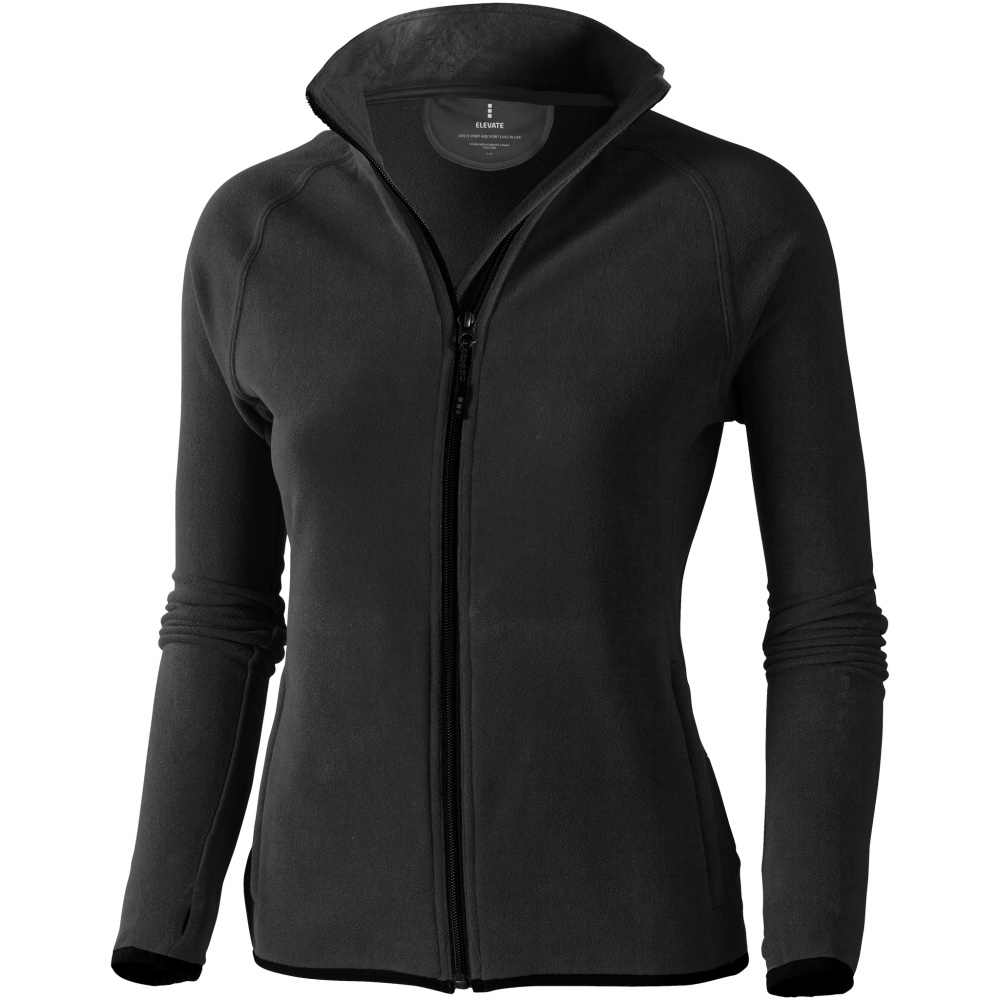 Logo trade corporate gifts picture of: Brossard micro fleece full zip ladies jacket