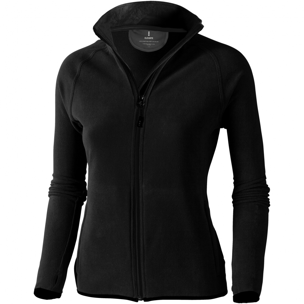 Logo trade promotional giveaway photo of: Brossard micro fleece full zip ladies jacket