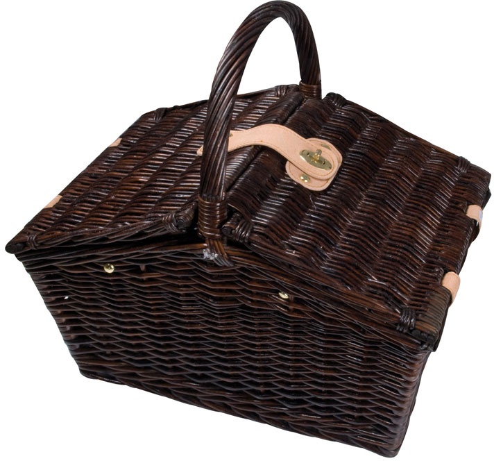 Logotrade promotional gift picture of: Picnic basket for 2, cutlery included