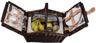 Logo trade corporate gift photo of: Picnic basket for 2, cutlery included