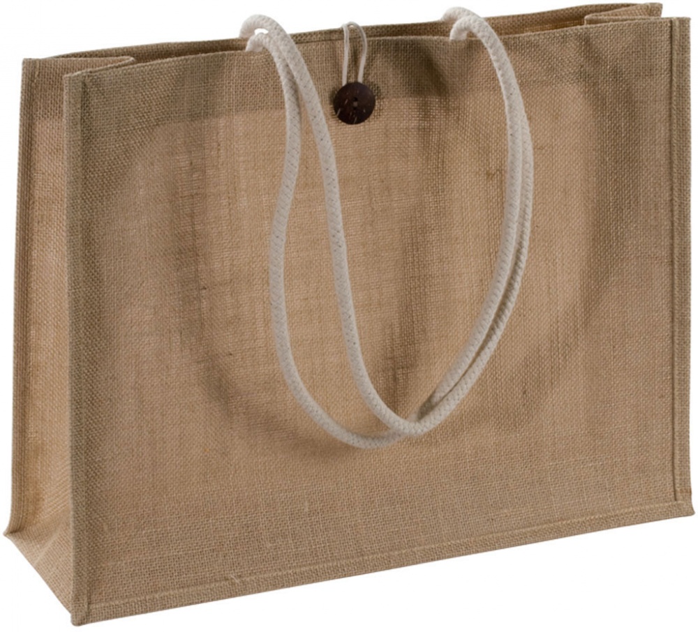 Logo trade promotional products image of: Shopping bag, brown