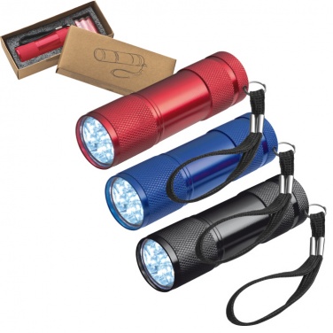 Logotrade corporate gifts photo of: Flashlight 9 LED, black