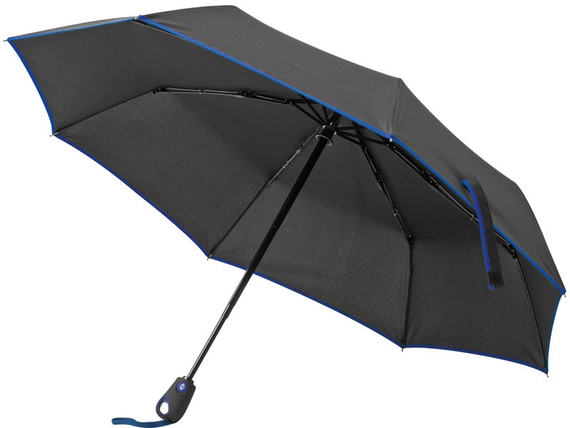 Logotrade business gift image of: Automatic umbrella, black/blue