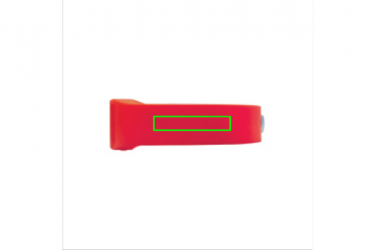 Logo trade promotional item photo of: Activity tracker Keep fit, red