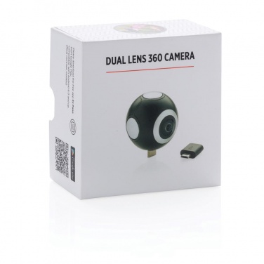 Logotrade promotional products photo of: Dual lens 360° photo and video camera