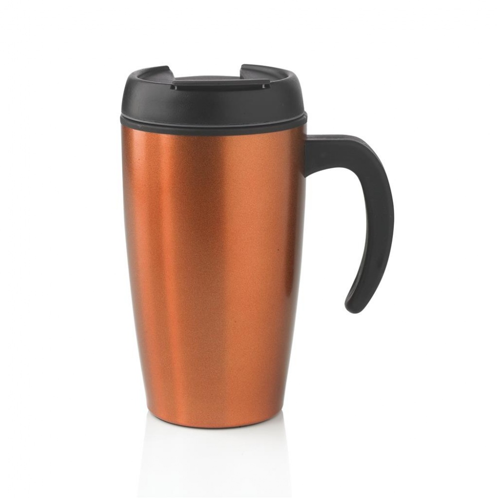 Logo trade promotional items image of: Urban mug, orange