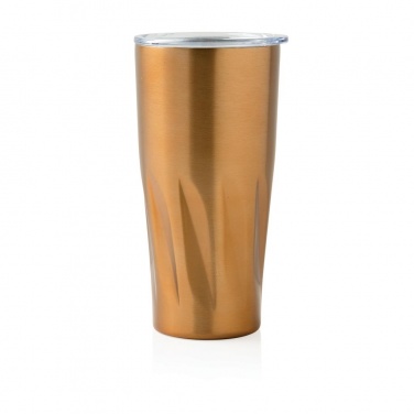 Logo trade advertising products picture of: Copper vacuum insulated tumbler, gold