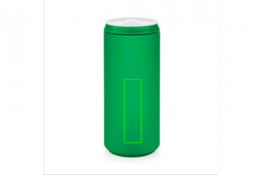 Logo trade corporate gifts picture of: Eco can, green