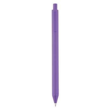 Logo trade corporate gift photo of: X1 pen, purple